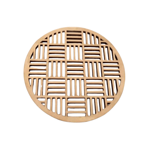 MDF COASTER ROUND SHAPE (NATURAL)